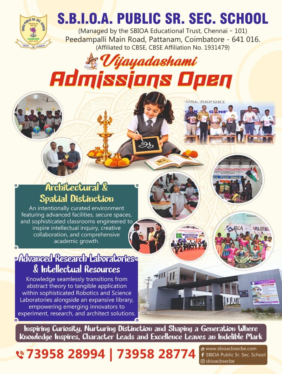 Admissions Open 2026 - 2027